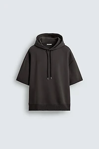 SWEAT INTERLOCK CAPUCHE ÉTIQUETTE