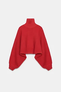 WIDE SLEEVE KNIT JUMPER