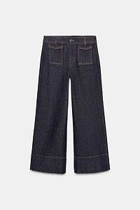 JEAN Z1975 CULOTTE TAILLE NORMALE POCHES À RABAT