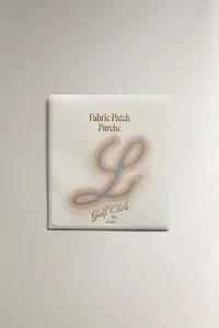 COTTON LETTER L PATCH