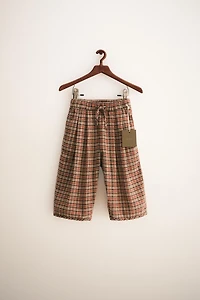 ZARA TIMELESS - PANTALON AMPLE À CARREAUX