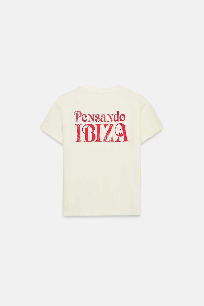 RUSTIC TEXT T-SHIRT