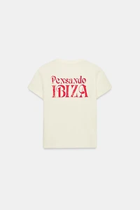 RUSTIC TEXT T-SHIRT