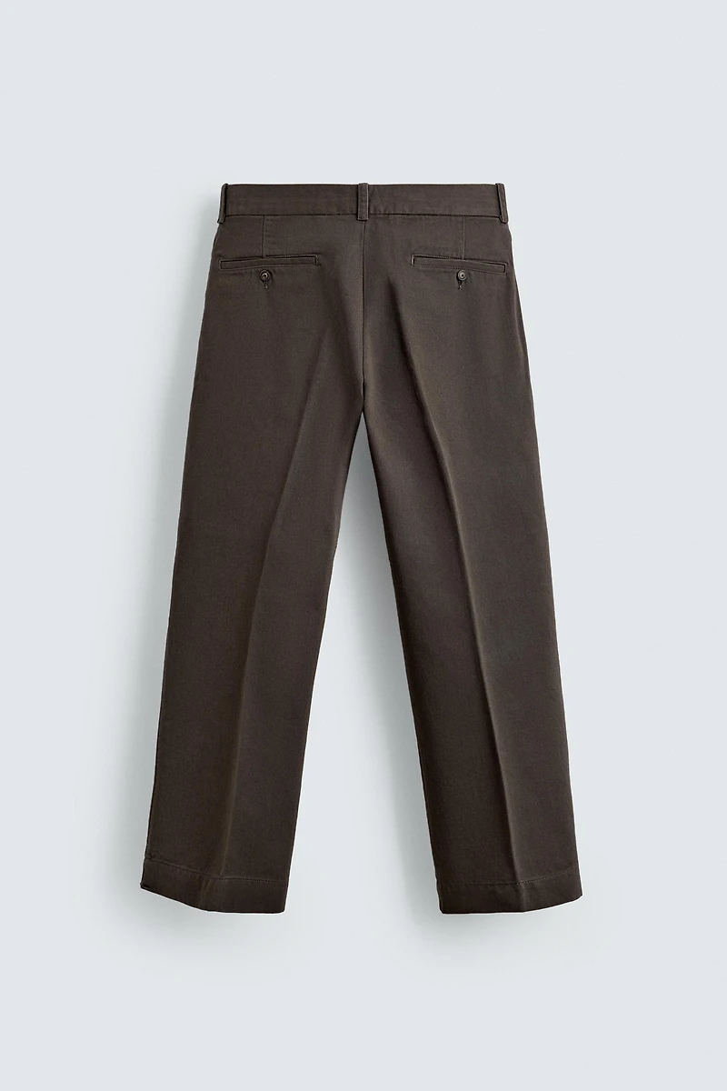 ORIGINS TWILL CHINO PANTS