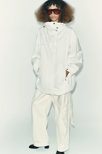 OVERSIZED MULTI-POSITION HOODIE PARKA ZW COLLECTION