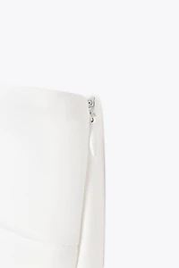 SHORT DRESS WITH JEWEL APPLIQUÉ