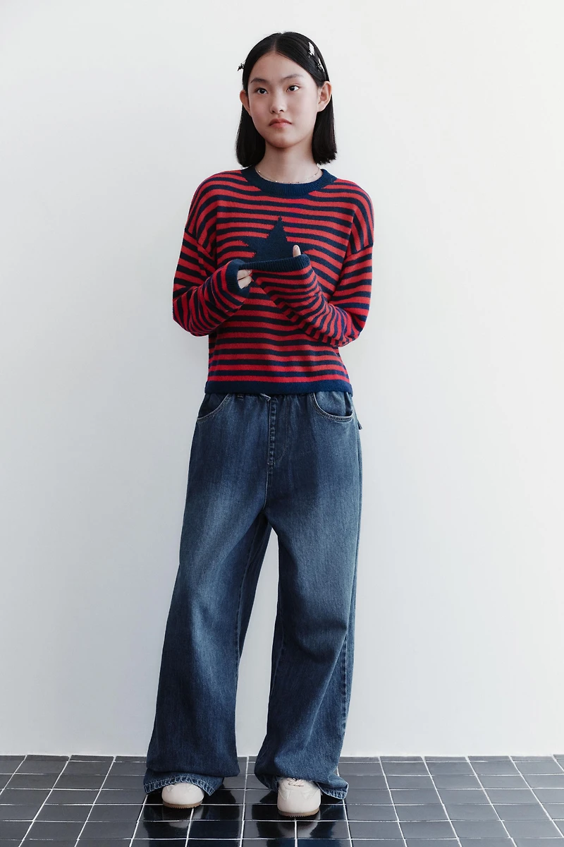 STAR STRIPE KNIT JUMPER