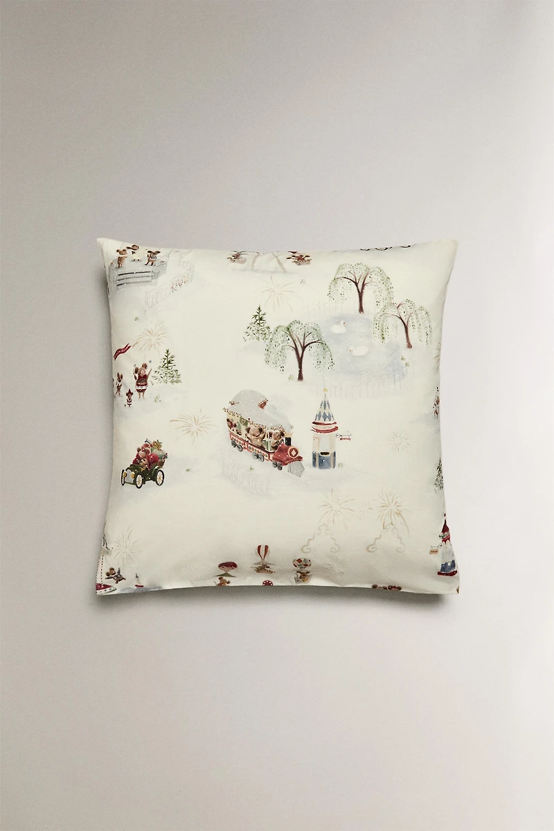 CHILDREN'S CHRISTMAS MICE PILLOWCASE