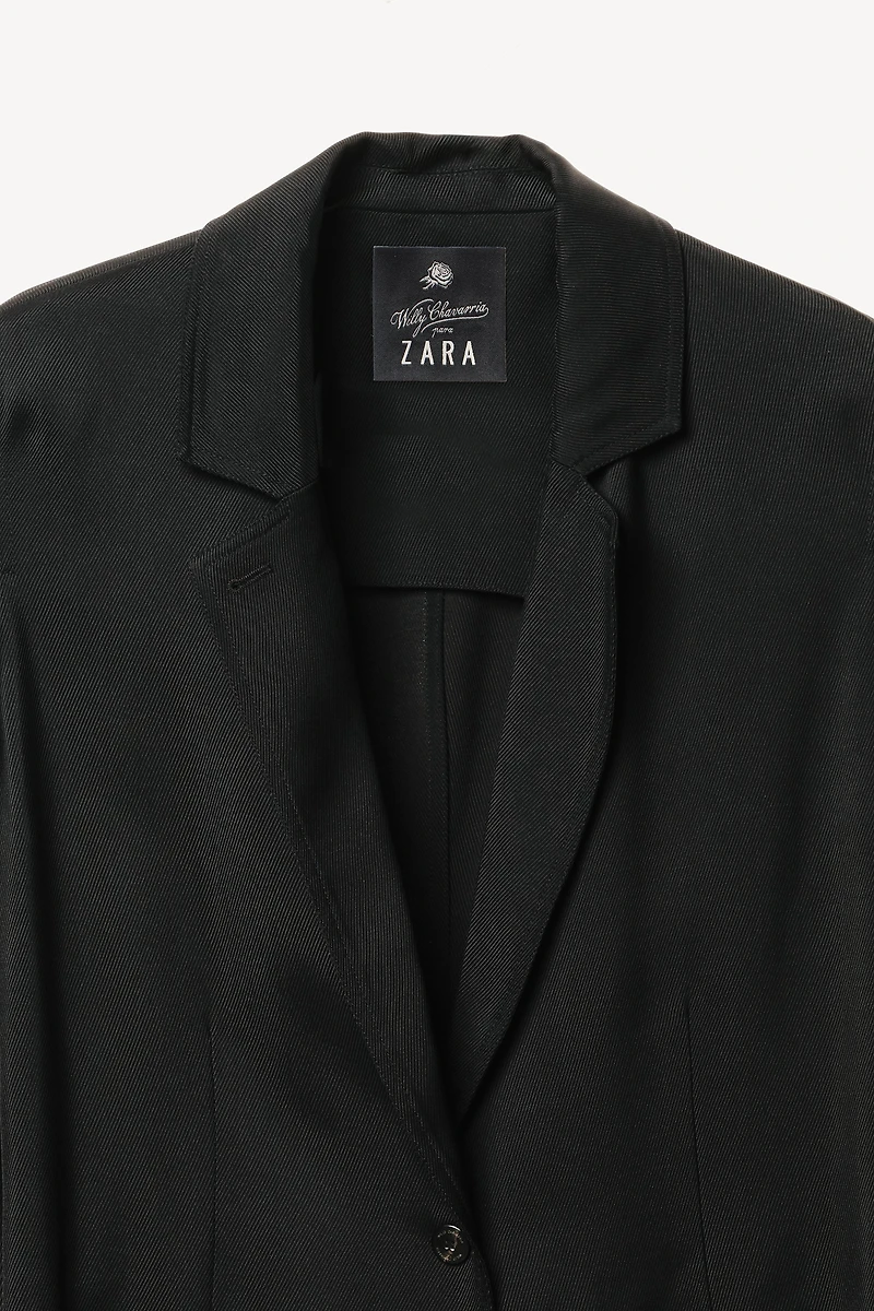 FLOWY POCKET BLAZER WILLY CHAVARRIA X ZARA