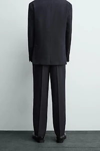 REGULAR FIT SUIT PANTS
