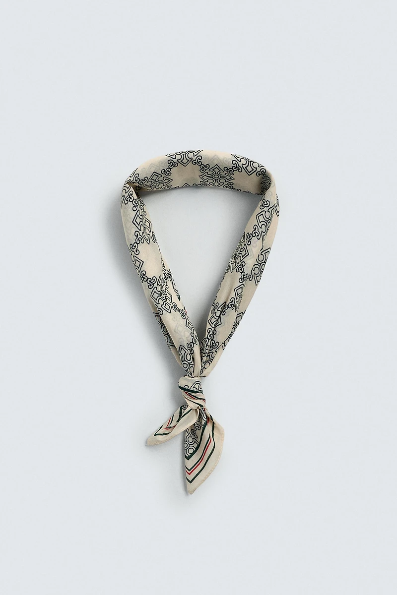 BANDANA IMPRIMÉ GÉOMÉTRIQUE