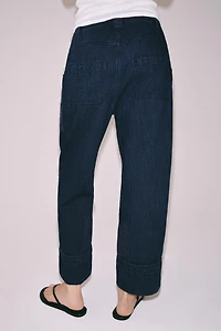 ZW COLLECTION COMBINATION POCKET PANTS