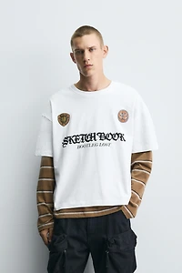T-SHIRT IMPRIMÉS COMBINÉS