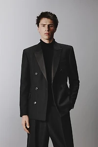 DOUBLE BREASTED SUIT JACKET