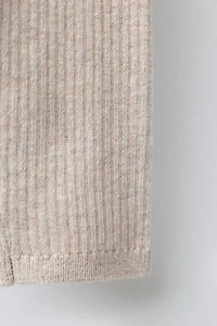 LEGGING CÔTELÉ À BOUTONS