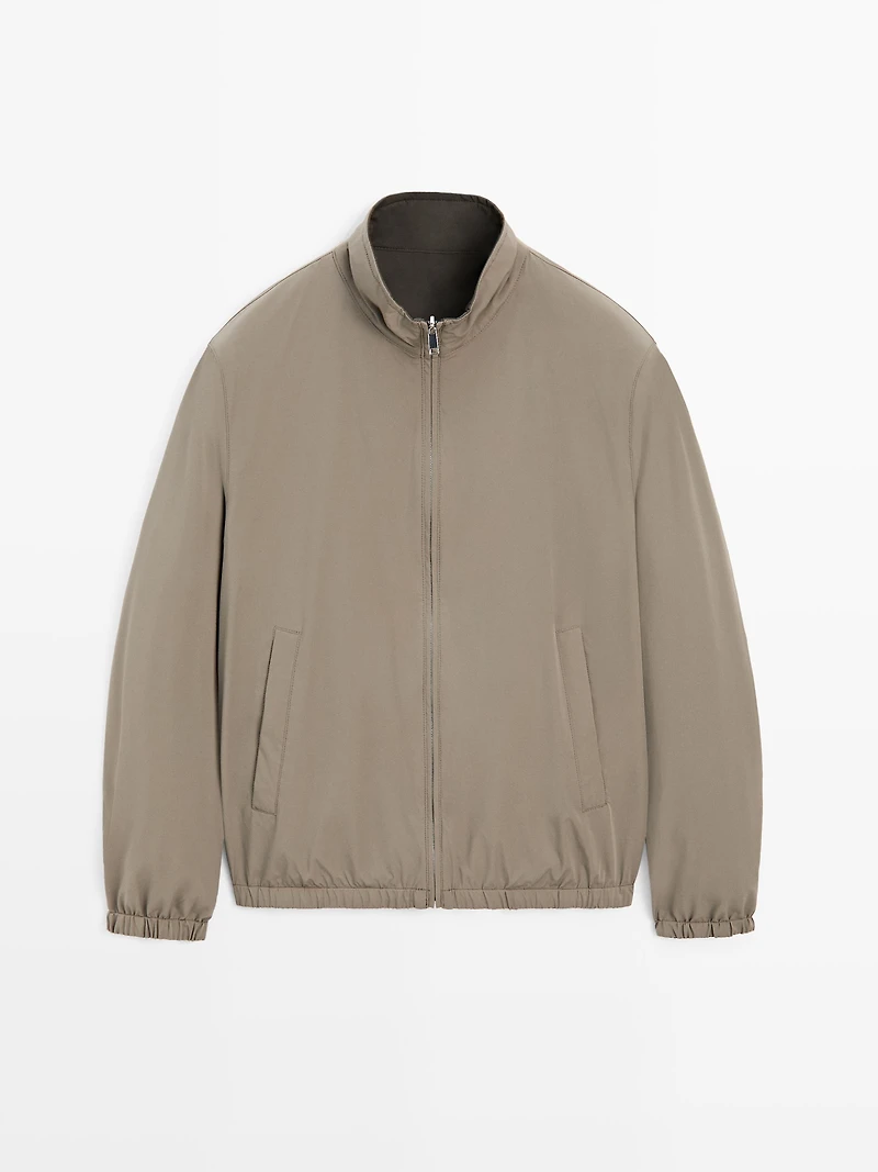 Short reversible jacket