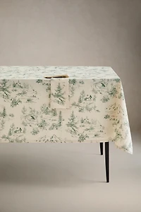 TOILE DE JOUY CHRISTMAS COTTON TABLECLOTH
