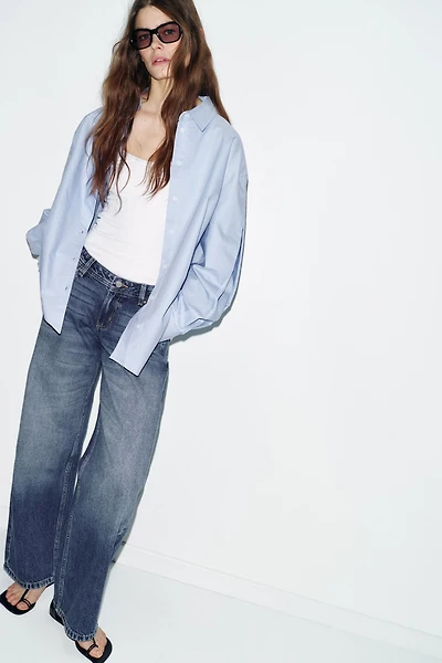 Z1975 LOW RISE STRAIGHT JEANS