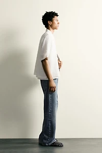 TEXTURED RELAXED FIT SHIRT