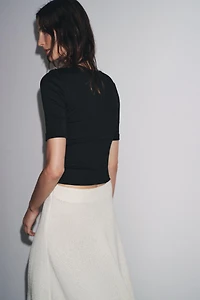 WASHED COTTON T-SHIRT