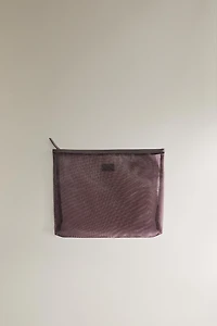 MEDIUM MESH MAKEUP BAG