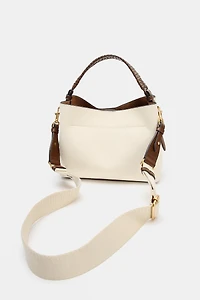 WOVEN STRAP CANVAS BAG