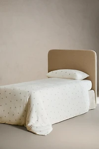CHILDREN'S MUSLIN ELEPHANT FITTED SHEET