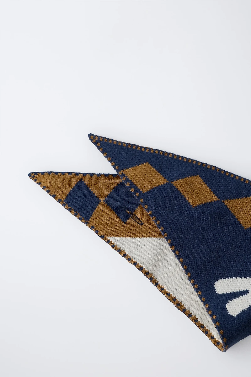 BANDANA EN MAILLE CHEVAL