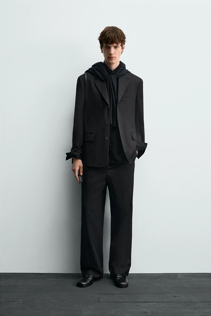 LIMITED EDITION PLEATED SUIT PANTS