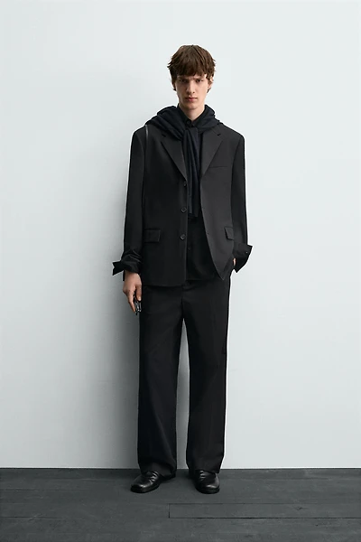 LIMITED EDITION PLEATED SUIT PANTS