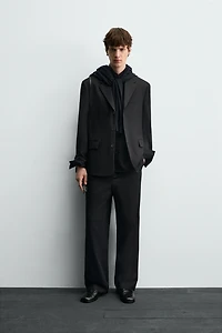 LIMITED EDITION PLEATED SUIT PANTS