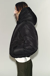 WATER REPELLENT WINDPROOF SHORT HOODIE ANORAK