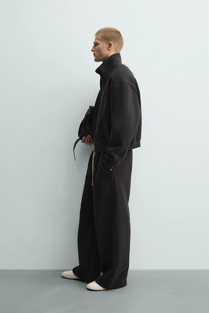 CROPPED FIT TECHNICAL JACKET