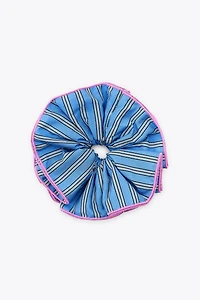 CONTRAST STRIPE MAXI SCRUNCHIE