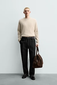 100% CASHMERE RIBBED JUMPER ORIGINS