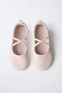 BALLERINES EN CUIR