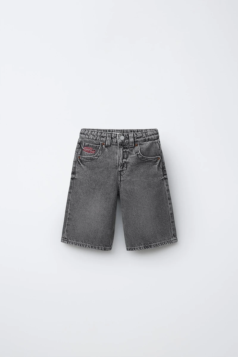 BERMUDA LONGUE EN DENIM