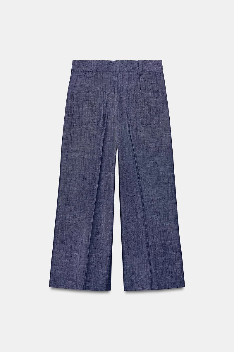 HIGH-WAIST CULOTTES SET