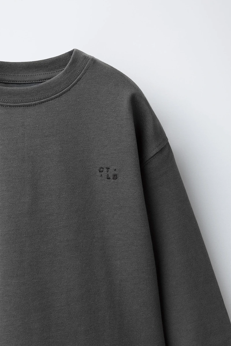 HEAVYWEIGHT EMBROIDERED T-SHIRT