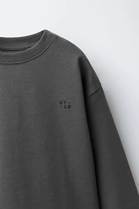 HEAVYWEIGHT EMBROIDERED T-SHIRT