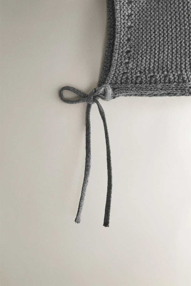 BONNET BÉBÉ EN MAILLE