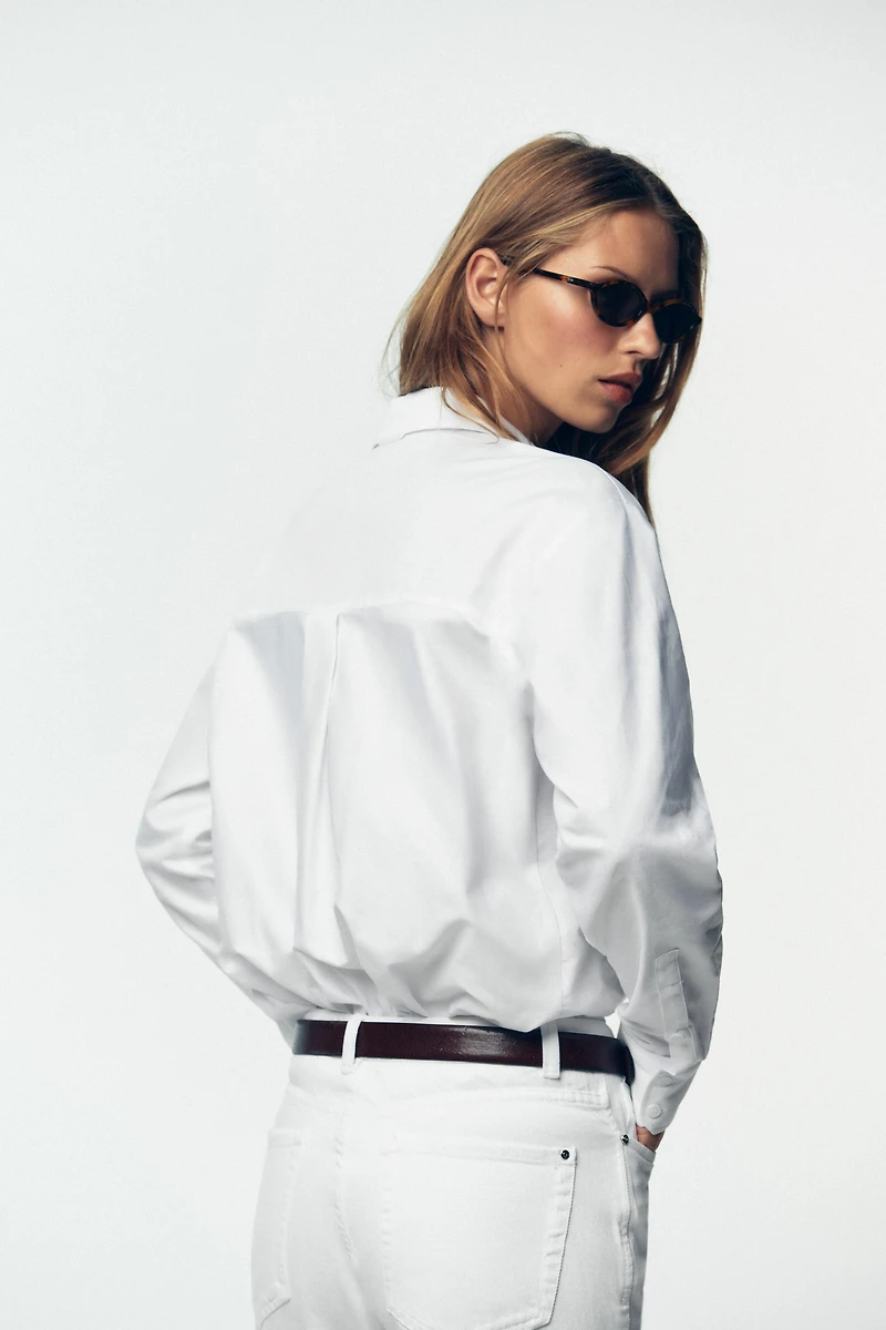 CHEMISE BASIQUE OXFORD POCHE