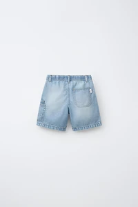 SHORT EN JEAN FLUIDE
