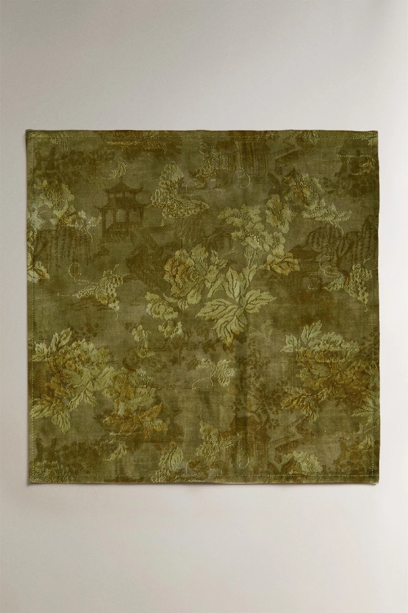 REVERSIBLE SATIN NAPKINS (PACK OF 2) | MARISA BERENSON