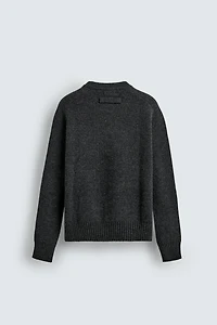 DOUBLE-FACED WOOL JUMPER