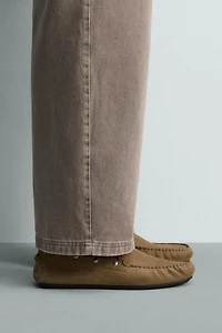 LEATHER LOAFERS