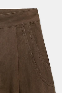 PANTALON BALLON PLIS