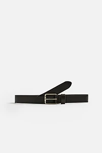 CEINTURE EN CUIR SURPIQUÉE