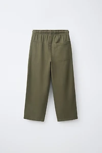 TWILL JOGGER PANTS