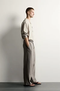RELAXED FIT JACQUARD SHIRT
